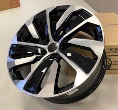 Modern silver rims